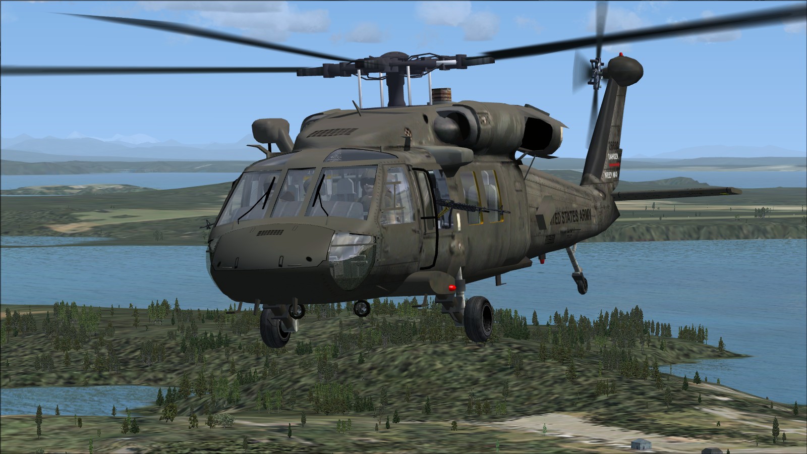 Microsoft Flight Simulator - BlackHawk and Seahawk Helicopters