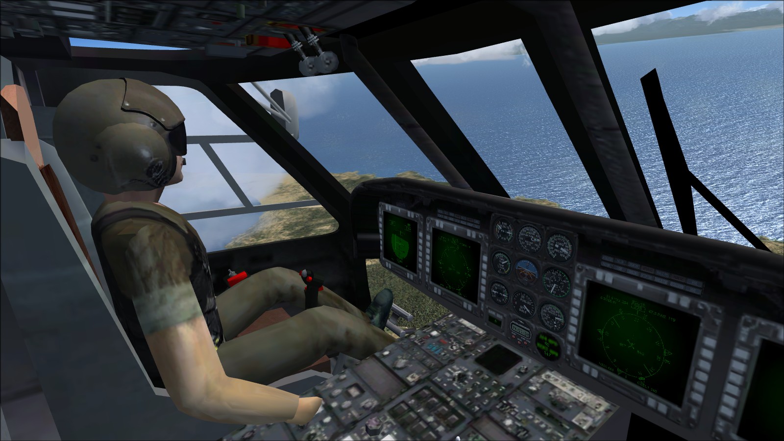 Microsoft Flight Simulator - BlackHawk and Seahawk Helicopters